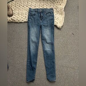American Eagle Outfitters Blue Skinny Jeans